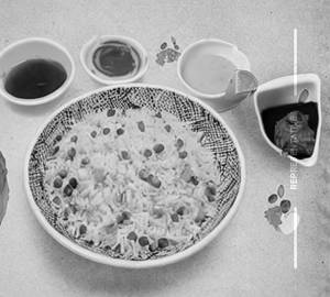 Vegetable Steamed Rice (Singapore Style)