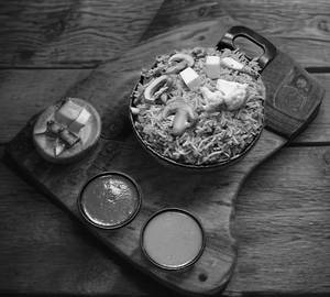 All mixed schezwan veg fried rice