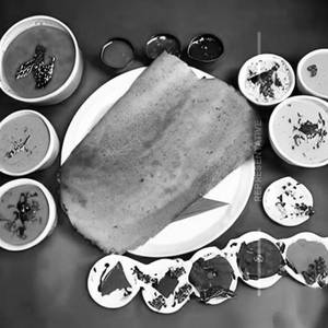 Jain Chatni Cheese Sada Dosa