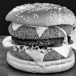 Cheese & Popper Burger
