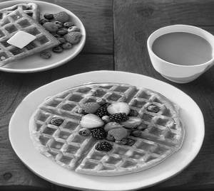 Dark & Milk Delight Mini Waffle