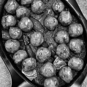 Veg Ball in Garlic Sauce 