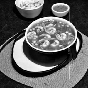 Prawns Lung Fung Soup