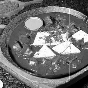 Cheese Paneer Mushroom Masala