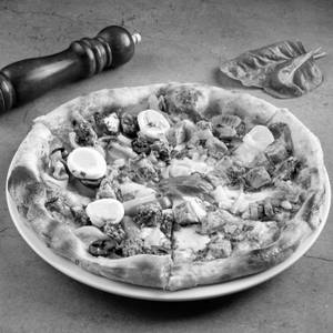 Half & Half  Non-Veg Pizza