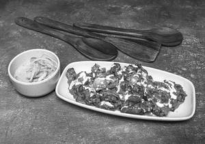 Dry Garlic Chaap