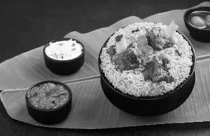 Mutton Briyani With Egg