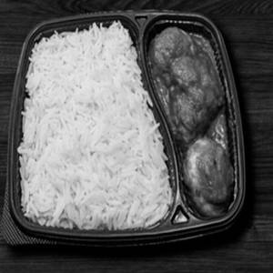 Steamed Rice+egg Curry(1pc)