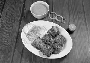 Chicken Lasoni Kabab(6pcs)