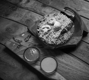 Mushroom Schezwan Fried Rice