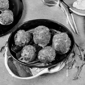 Stuffed Golden Fried Mushroom