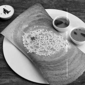 Butter cheese coconut dosa