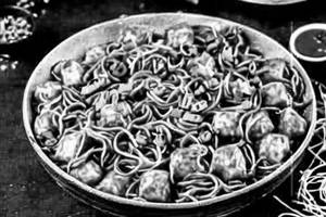 Paneer Manchurian Noodles