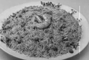 Schezwan Prawn  Rice