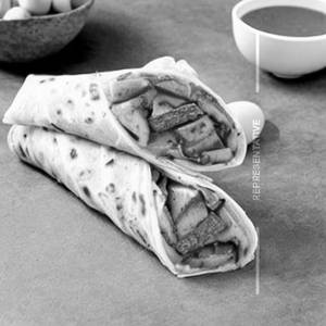Bolied Egg Potato Wrap