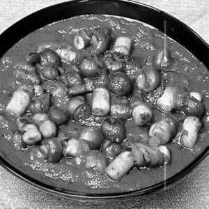 Mushroom Baby Corn Masala 