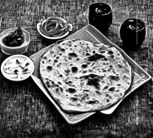 Aloo cheese paratha