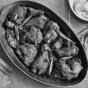 Garlic chicken dry ( bl )