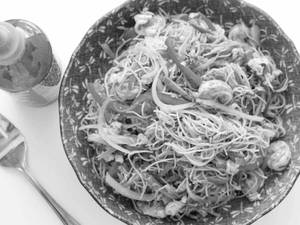 Chicken Singapuri Noodles