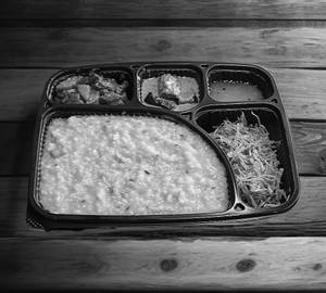 Ommelet Khichedi Thali