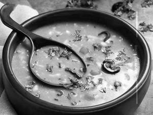 Veg Garlic Mushroom Soup