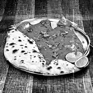 Veg Butter Chicken Gravy Kulcha