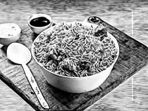 Chicken Schezwan Rice