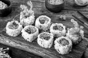 Crispy Mushroom Sushi