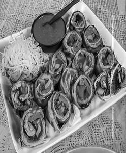 Mushroom Chilli Roll
