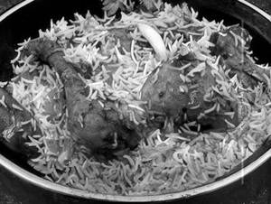 Handi Chicken 1Pcs Biryani