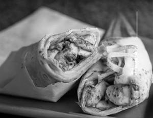 Egg Chicken Cheese Roll