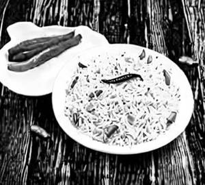 Paneer Garlic Rice