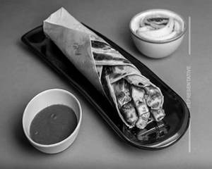 Paneer Tikka Cheese Roll