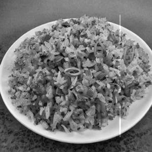 Chilly Garlic Rice - Pork