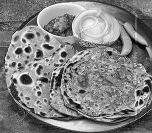 Mutton Keema Parantha