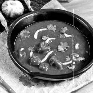 Baby Corn Mushroom Chilly Gravy