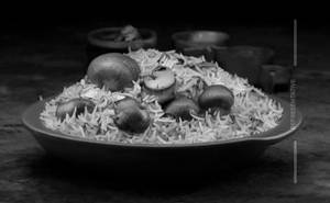 mushroom biriyani
