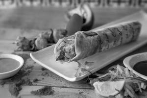 Veg Schezwan Roll