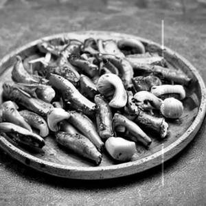 Mushroom Garlic Dry