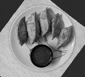 Cheese fried momo [5 pcs]