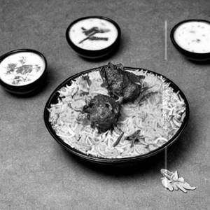 Mutton biryani Full plate