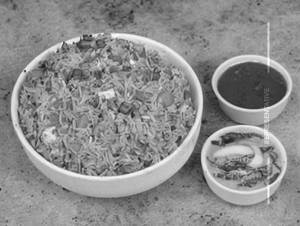 Schezwan Egg Fried Rice