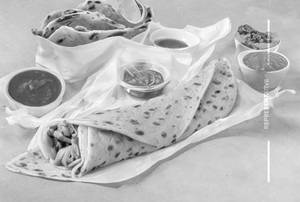 Chatapata Chole Wrap
