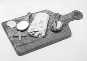 Rumali Arabian Chicken Shawarma Roll