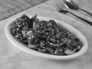 Boneless Chicken chilli