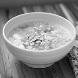 Sweet corn soup