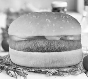 Tangy chicken burger