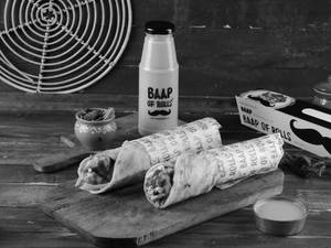 Paneer Roll With Makhani Paneer Roll & 1 Cold Coffee