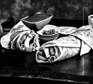 Veg frankie