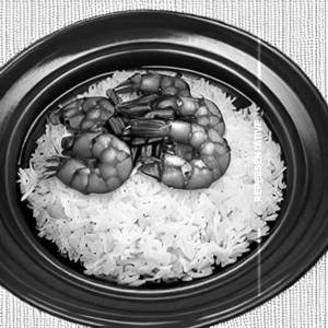 Steamed Rice (Hunan) - Prawn